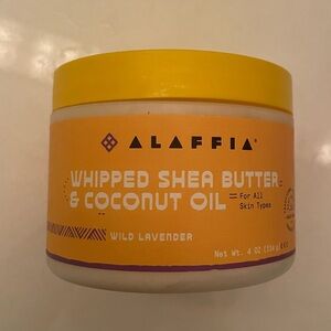 Alaffia Whipped Shea Butter & Coconut Oil Wild Lavender Scent - 114g